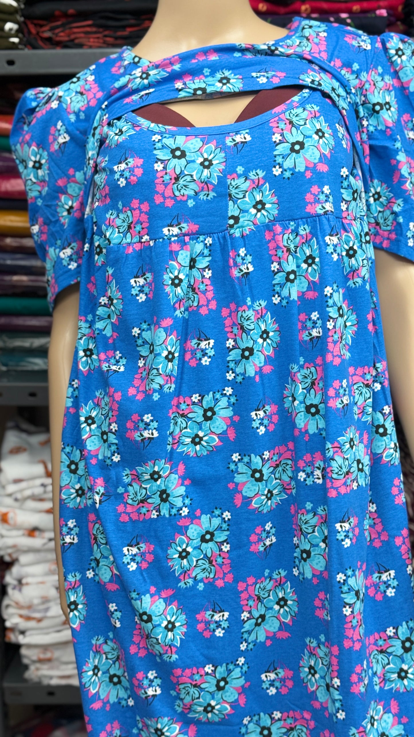 Feeding zipless frock
