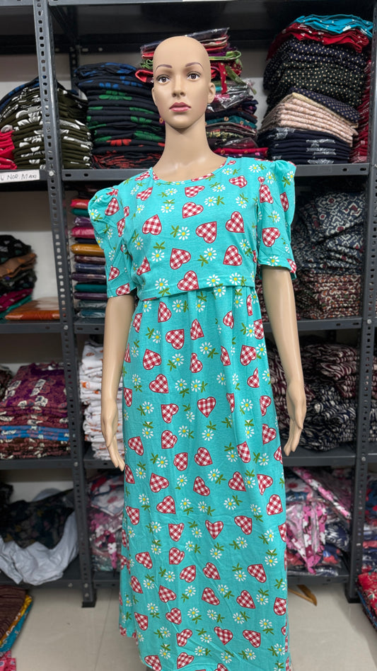 Feeding zipless frock