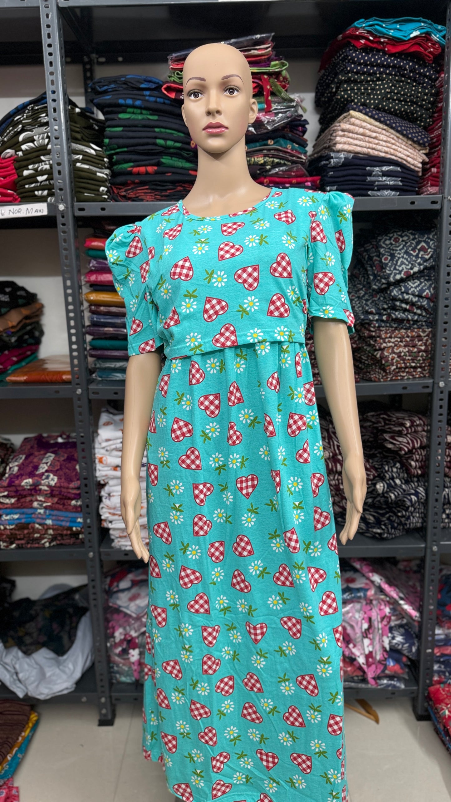 Feeding zipless frock