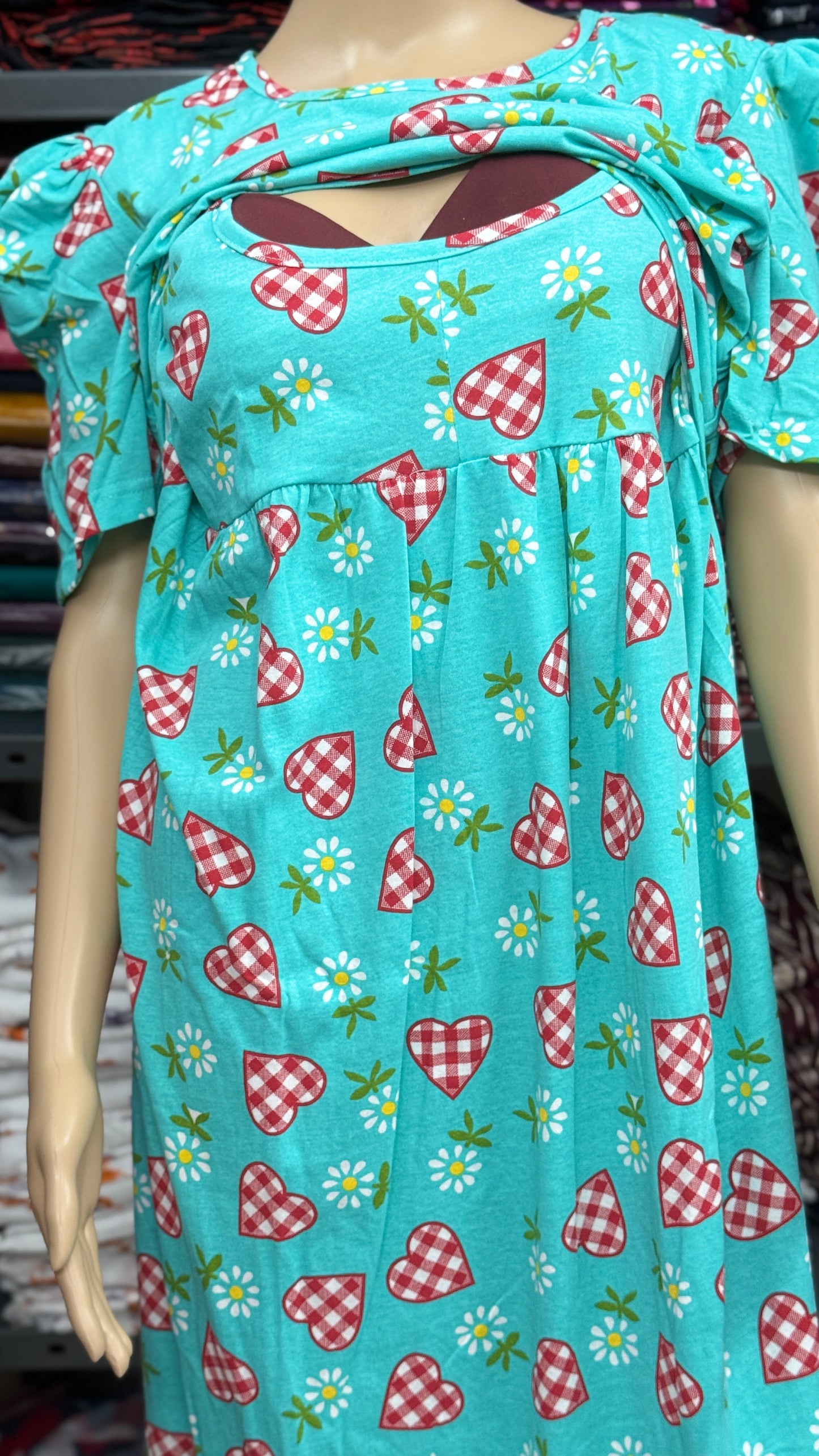 Feeding zipless frock