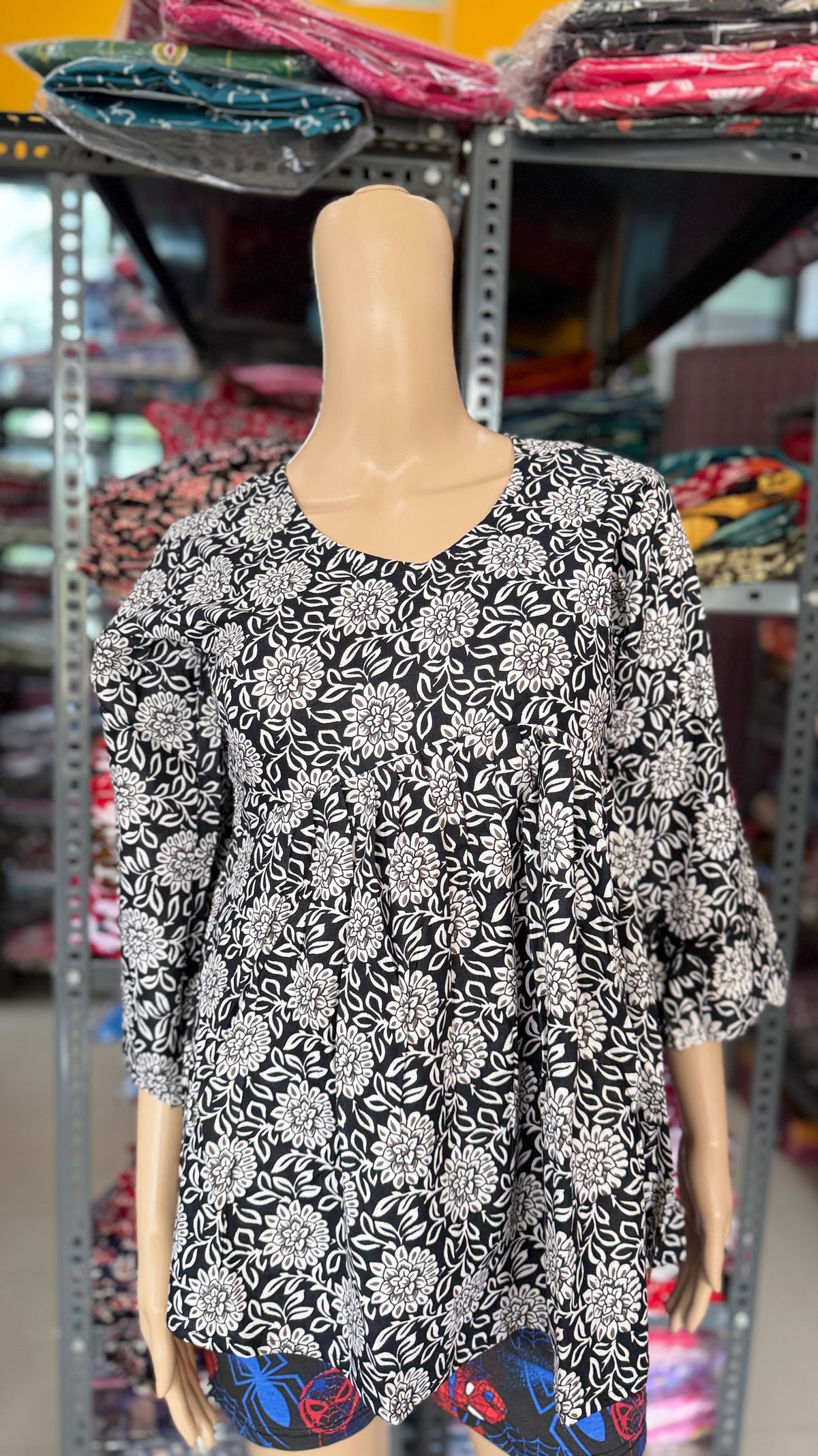Peplum Short Kurti