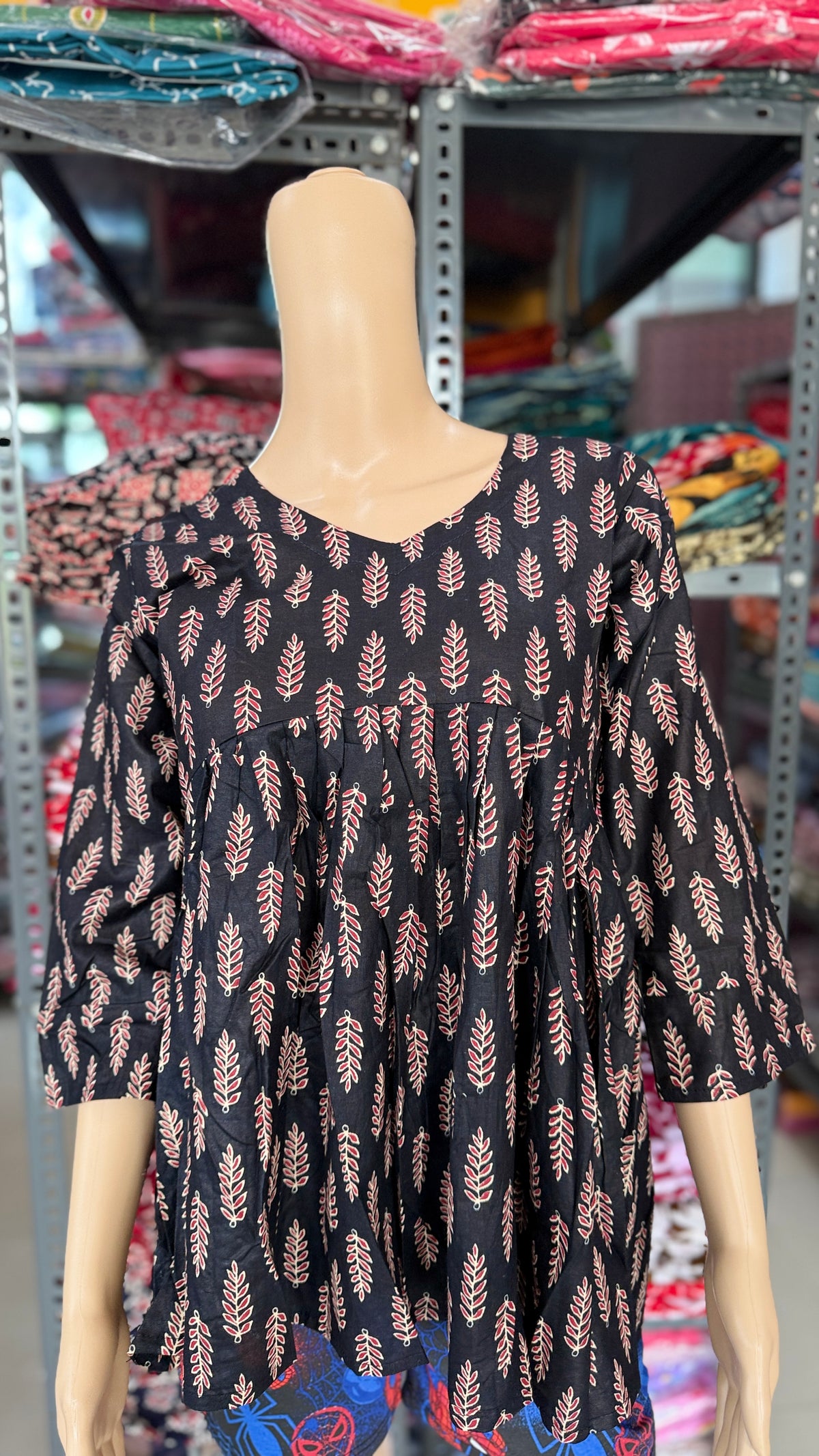 Peplum Short Kurti