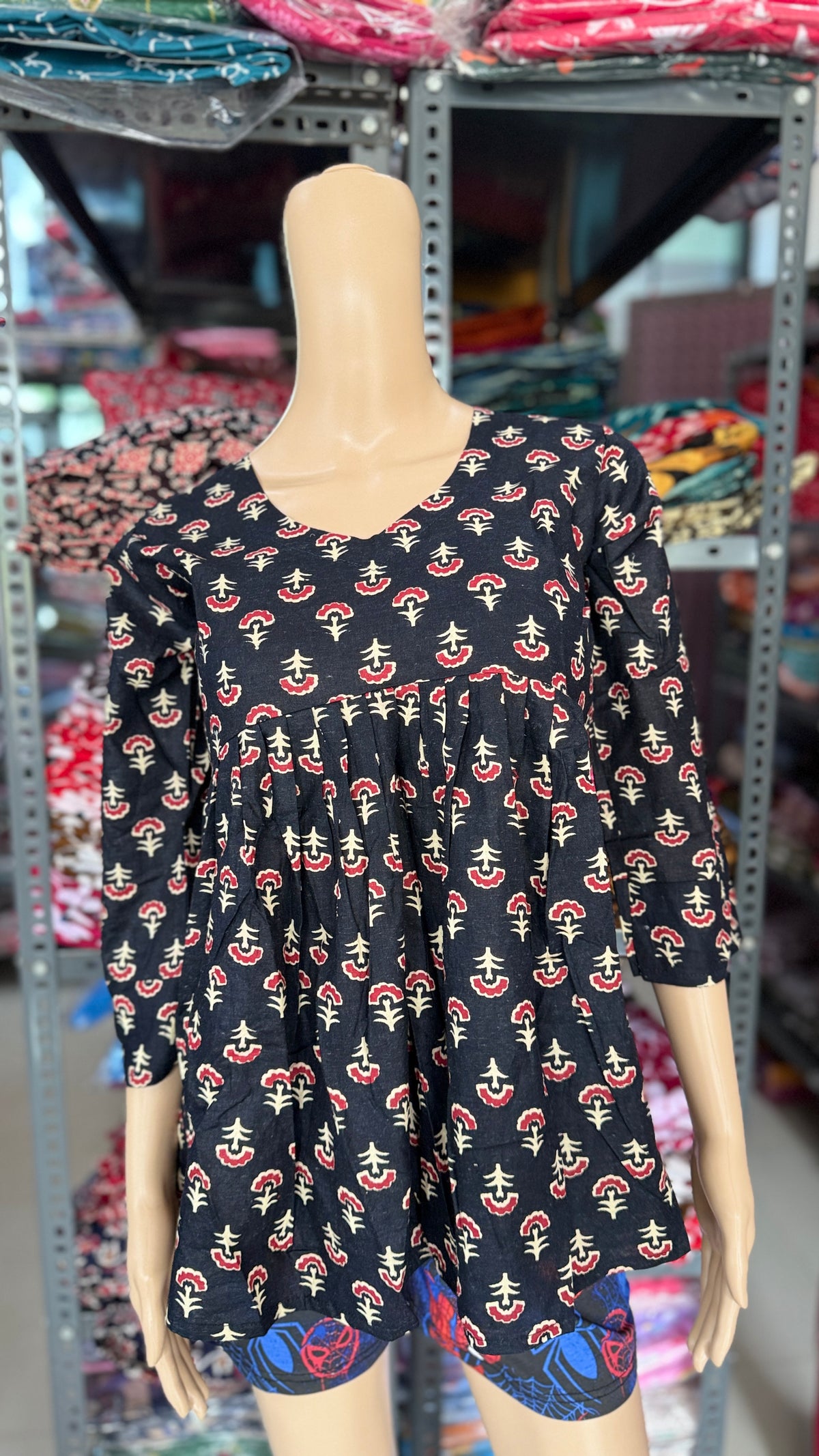Peplum Short Kurti