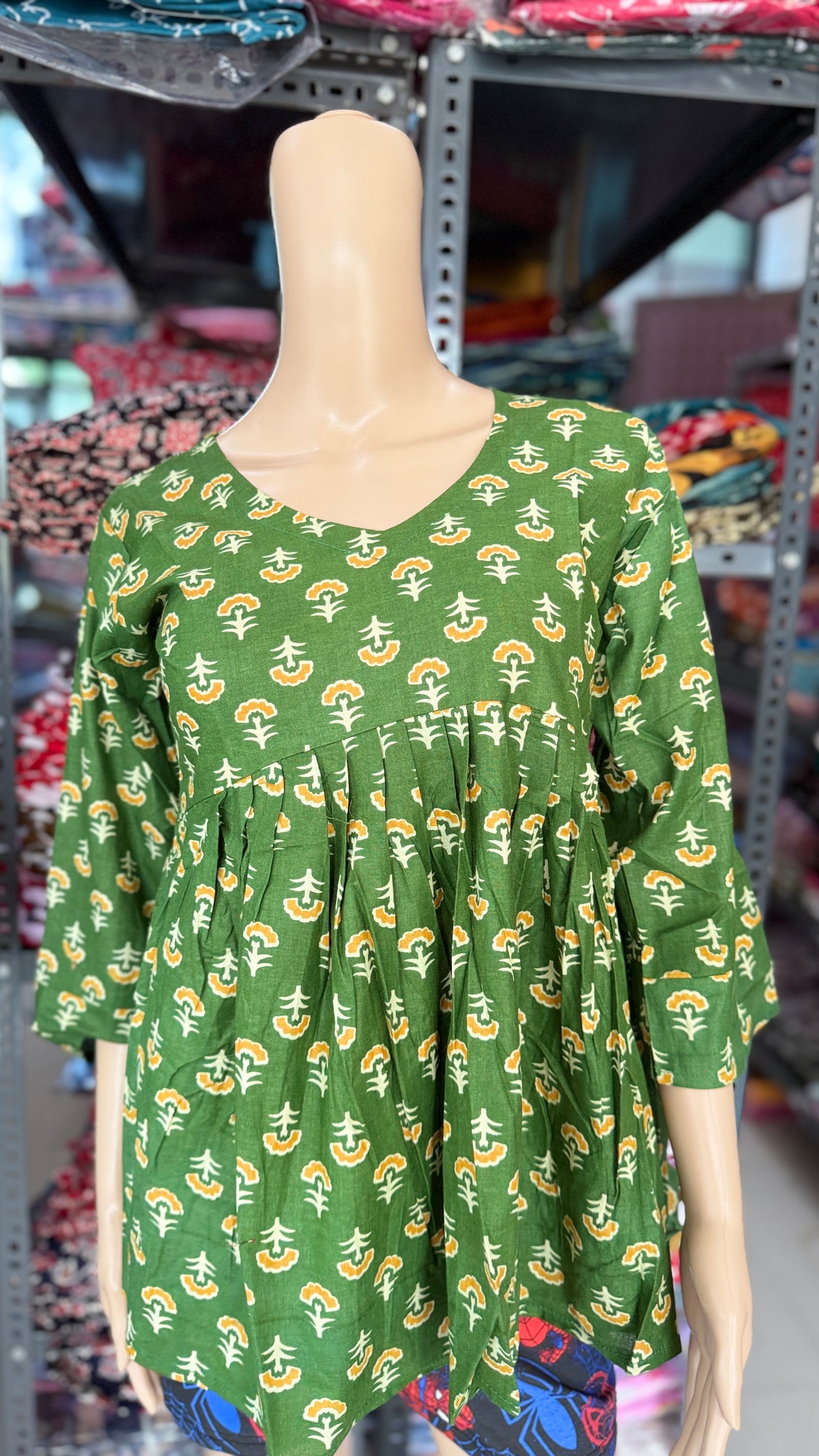 Peplum Short Kurti