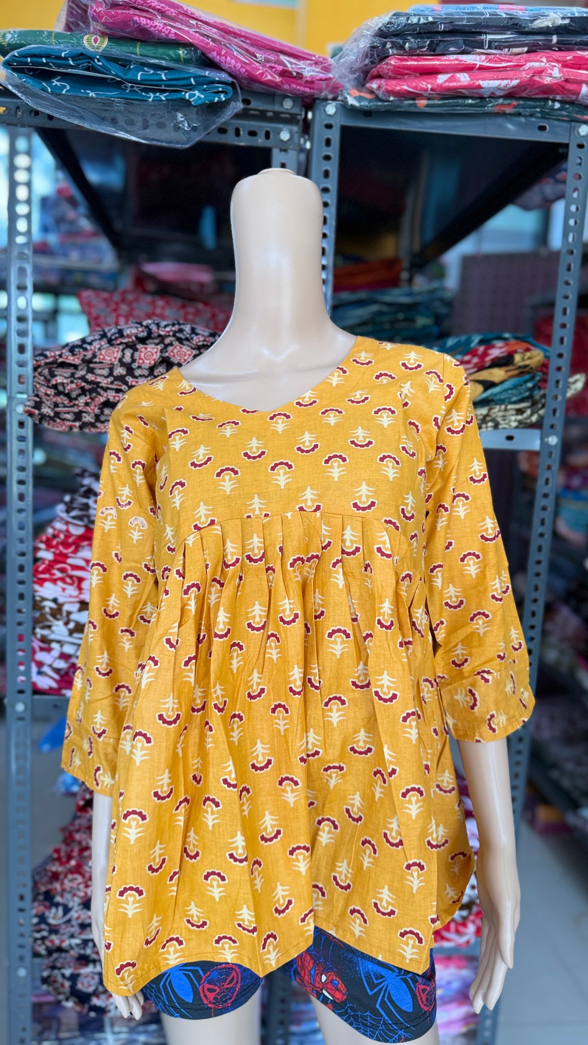Peplum Short Kurti