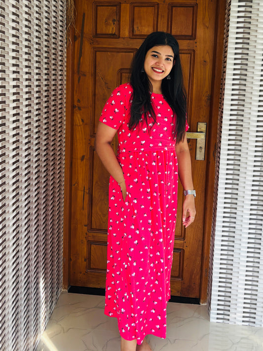 Feeding zipless frock