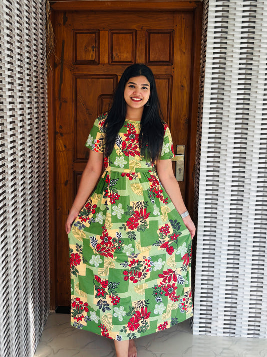 Feeding zipless frock