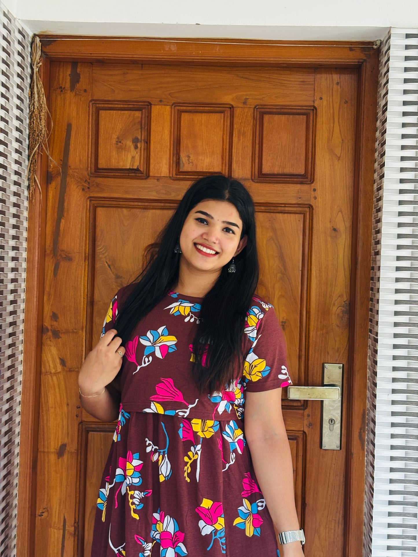 Feeding zipless frock