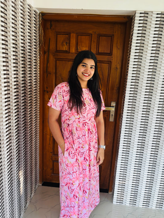 Feeding zipless frock