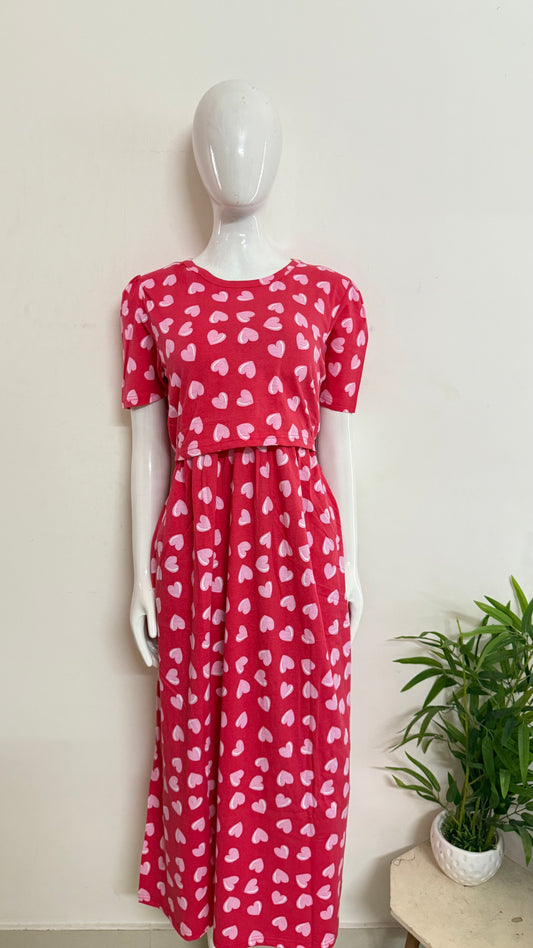 Feeding zipless frock