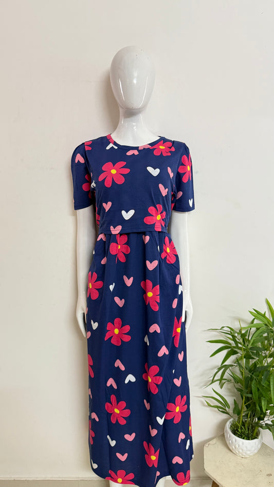 Feeding zipless frock