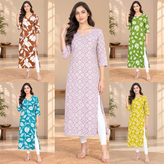 Kurti (combo-5pcs)