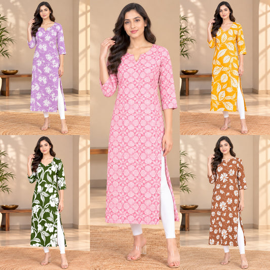 Kurti (combo-5pcs)