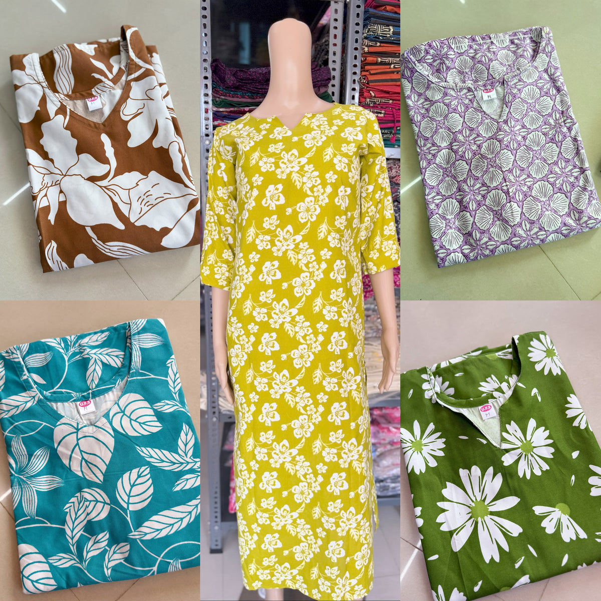 Kurti (combo-5pcs)