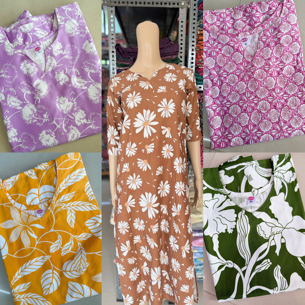 Kurti (combo-5pcs)