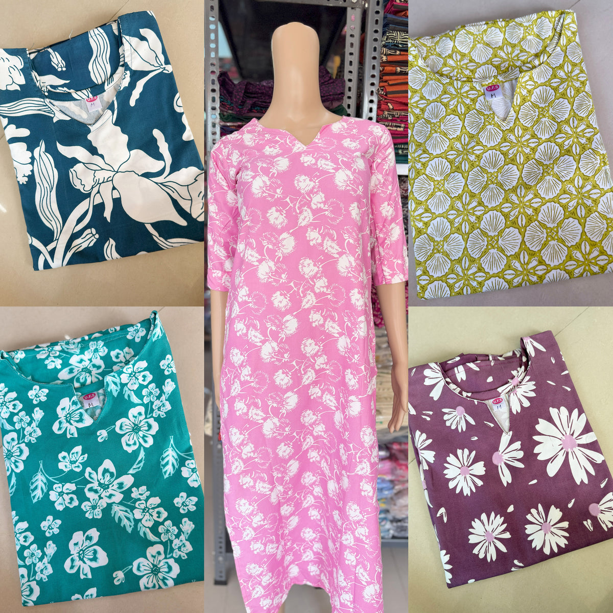 Kurti (combo-5pcs)