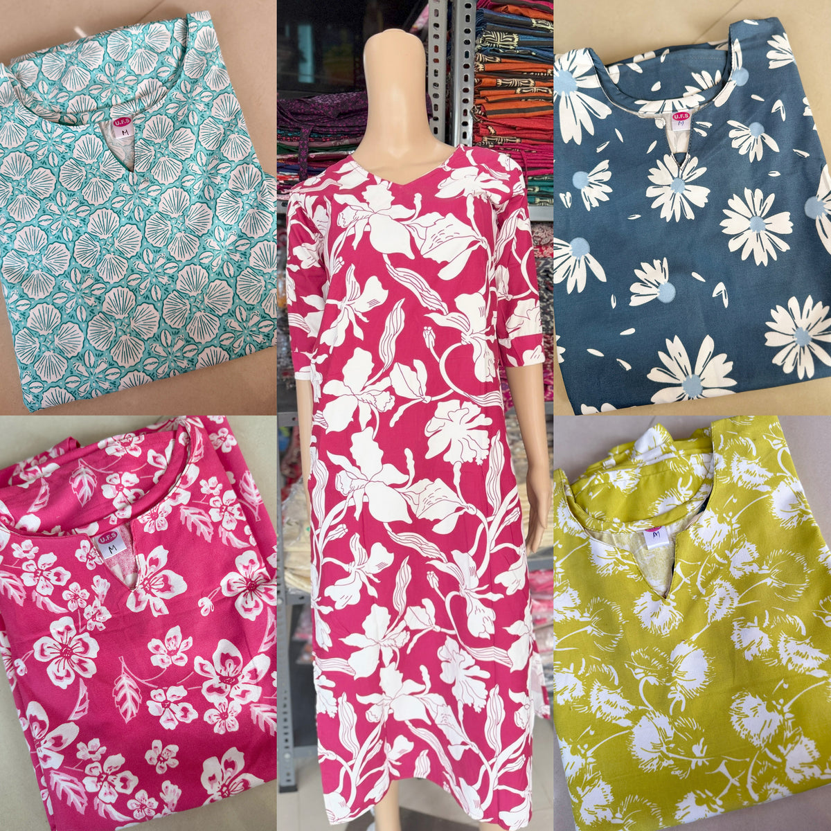 Kurti (combo-5pcs)
