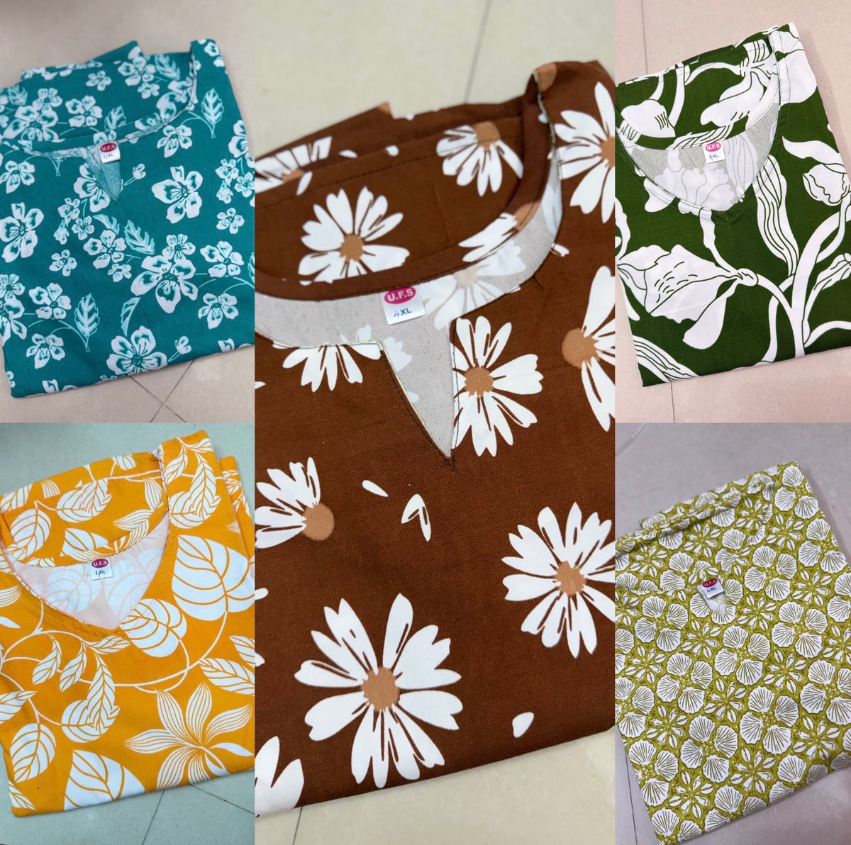 Kurti (combo-5pcs)