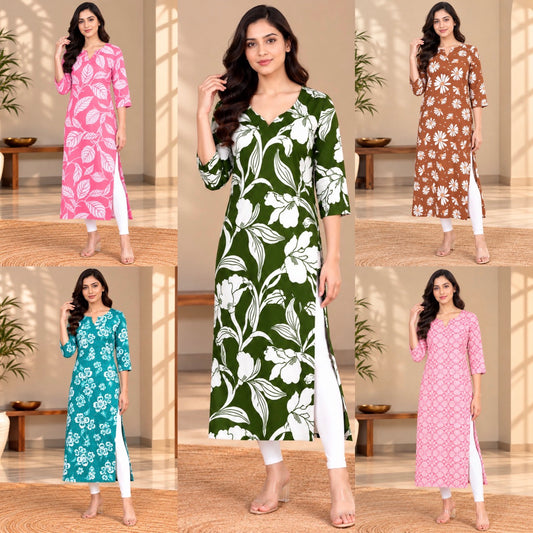 Kurti (combo-5pcs)