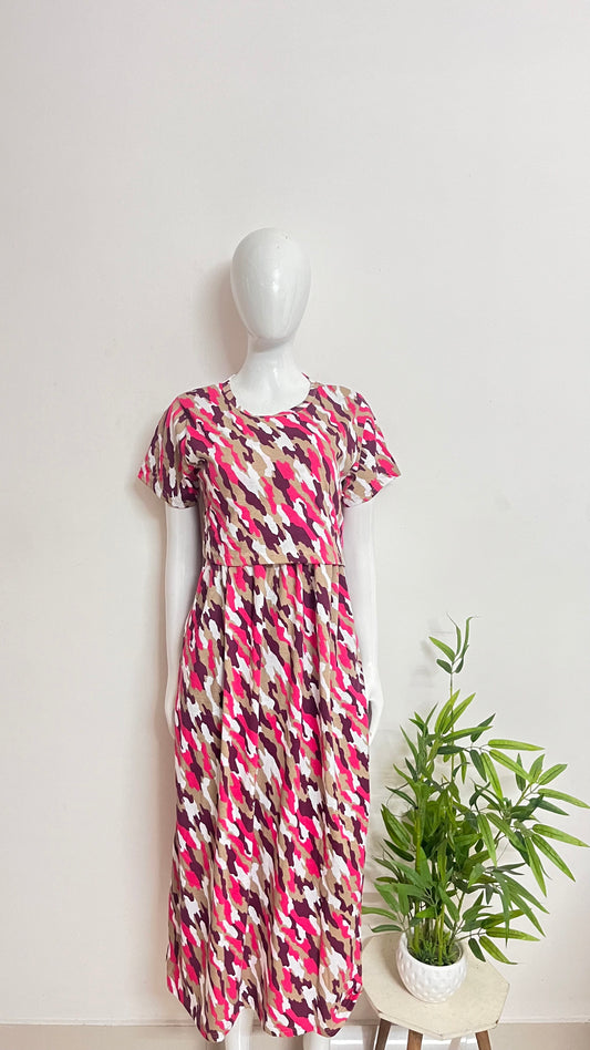 Feeding zipless frock