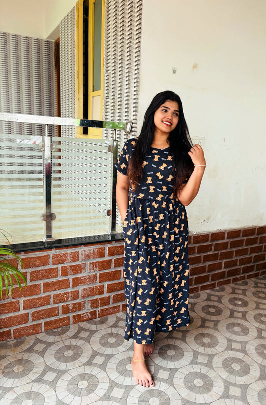 Feeding zipless frock