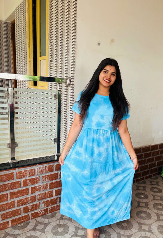 Feeding zipless frock