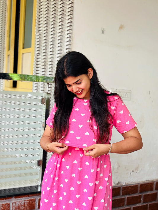 Feeding zipless frock