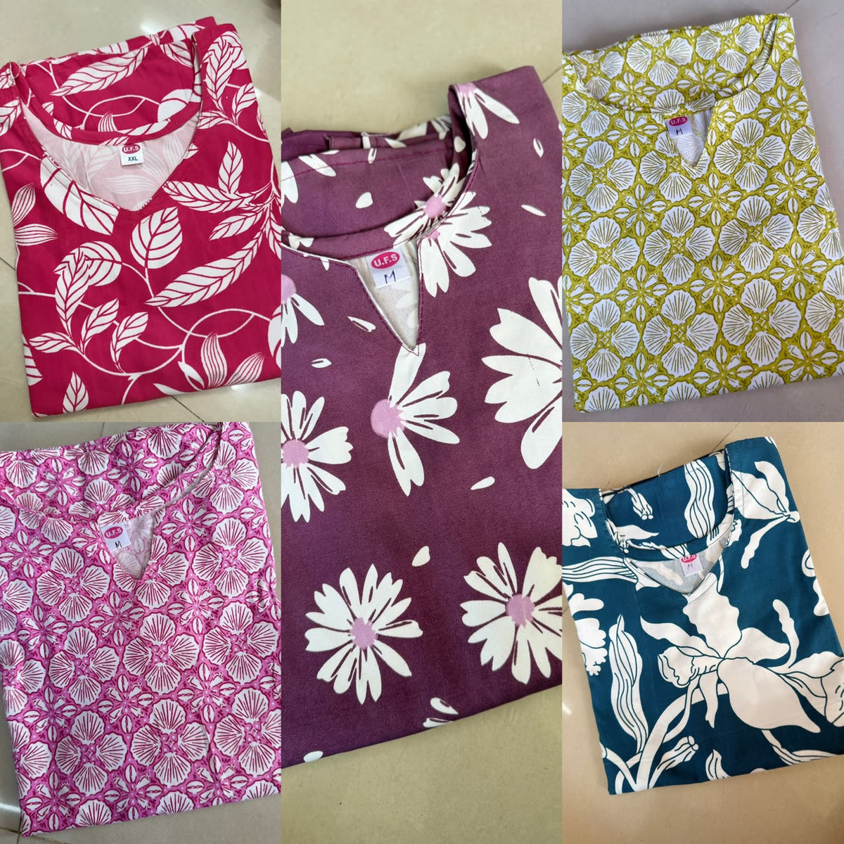 Kurti (combo-5pcs)