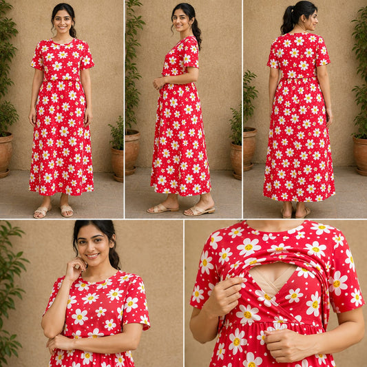 Feeding zipless frock